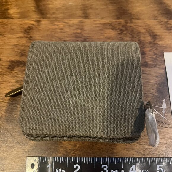 Thirty-One gray Canvas Wallet - Picture 2 of 8